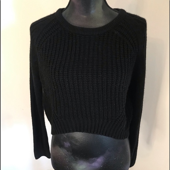 Cropped High Low VERAMODA sweater - Picture 4 of 7